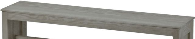 Crate Designs™ Furniture Storm Wood Lacquer Top Bench-1