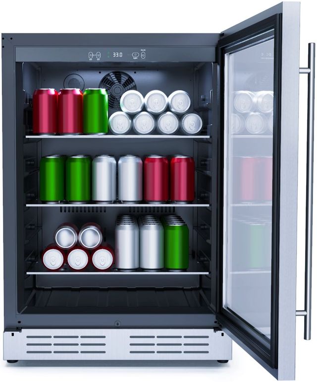 LuxeAir 4.8 Cu. Ft. Stainless Steel Beverage Center-0
