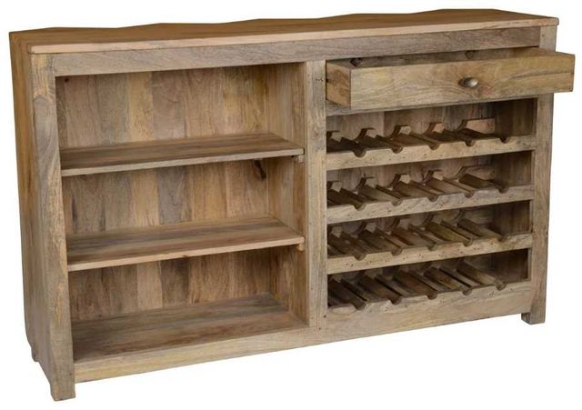 Classic Home Prism Natural Bar Cabinet-3