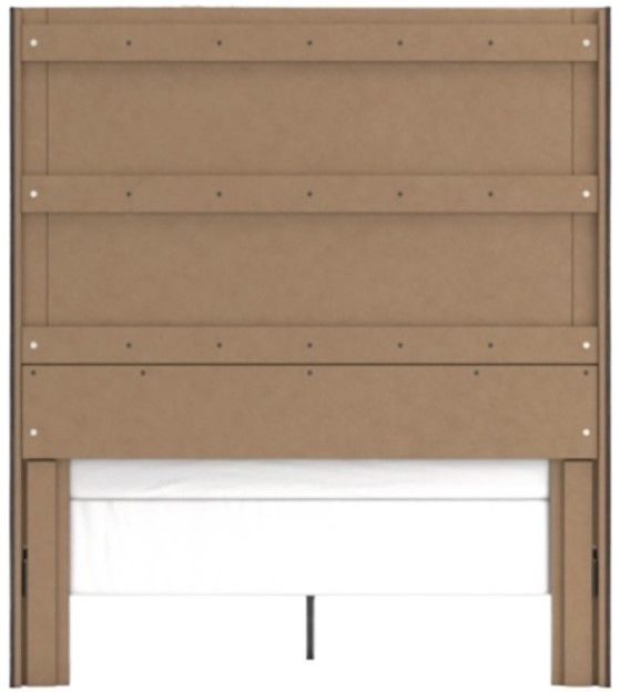 Signature Design by Ashley® Fraluna Charcoal Queen Panel Bed-4