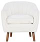 Homelegance® Cutler Brown/White Accent Chair-2