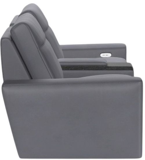 American Leather® Customizable Telluride 3-Piece Leather Power Reclining Sectional-2