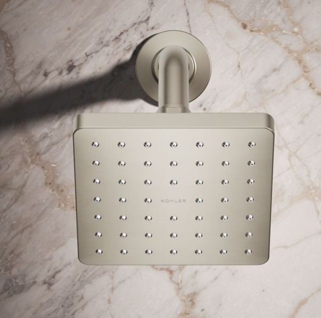 KOHLER® Parallel® Vibrant Brushed Nickel 2.5 GPM Single-Function Showerhead-4