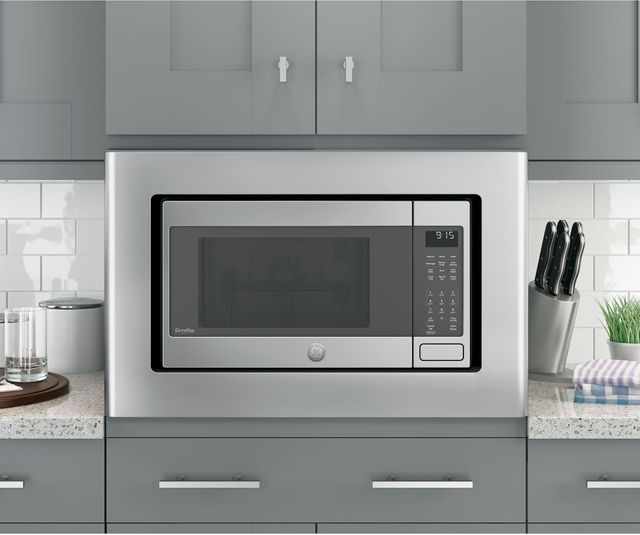 Clearance GE® 30" Stainless Steel Built-In Trim Kit-3