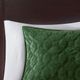 Olliix by Madison Park Harper 3 Piece Green King/California King Faux Velvet Reversible Coverlet Set-2