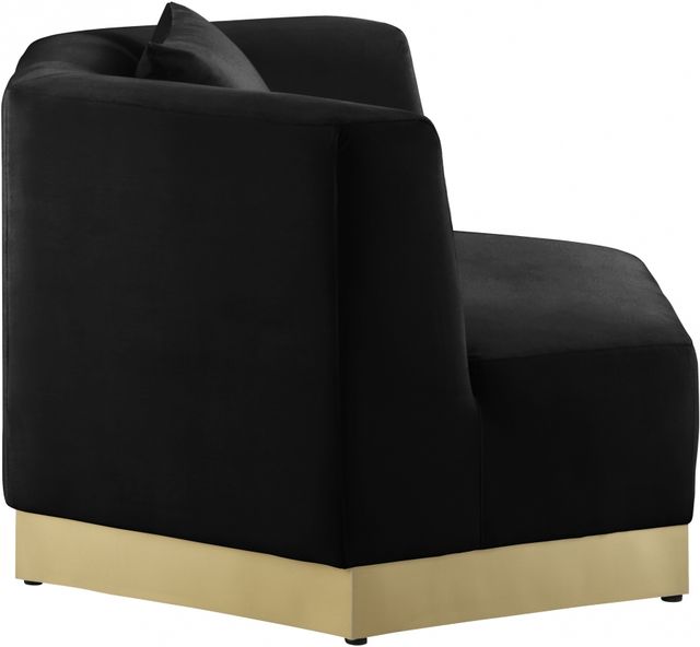 Meridian Furniture Marquis Black Velvet Chair-2