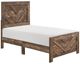 Homelegance® Corbin Rustic Brown Twin Panel Bed-0