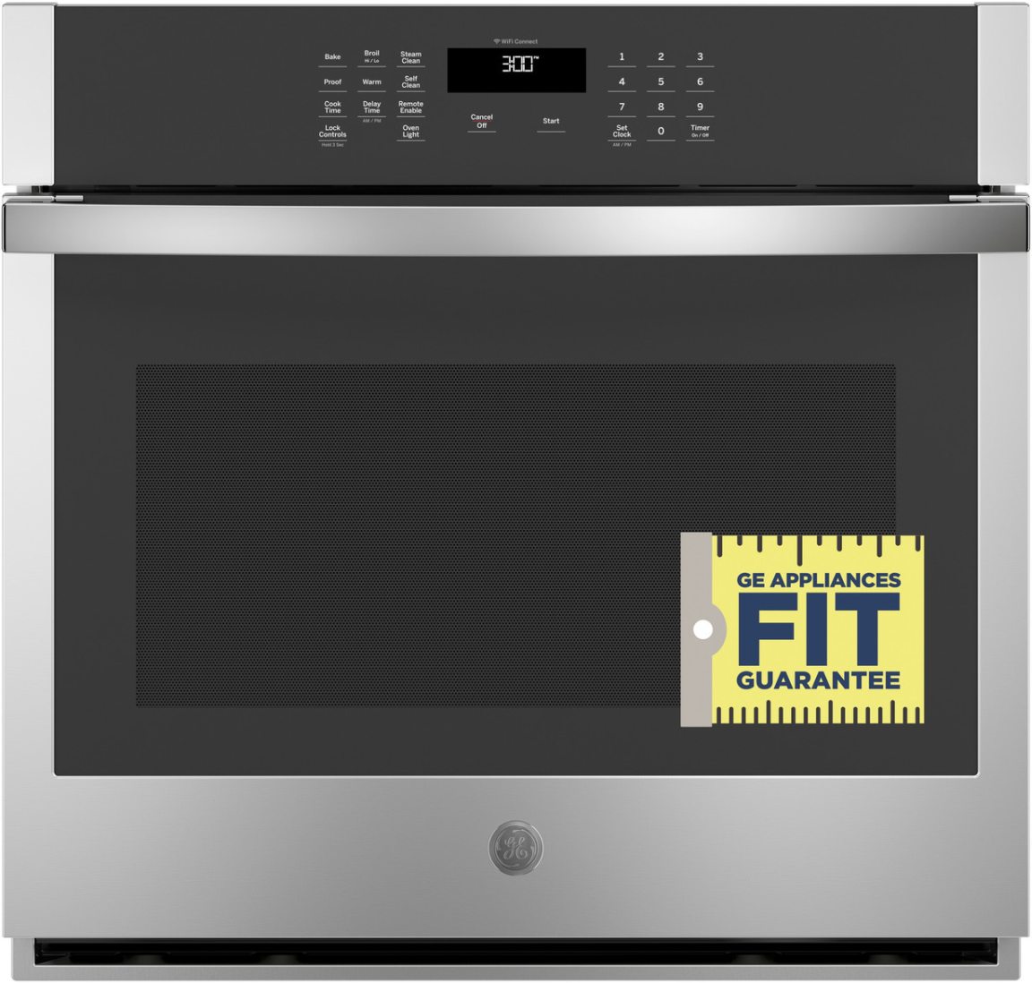 GE 30" Smart Built-In Self-Clean Single Wall Oven - Thumbnail 5