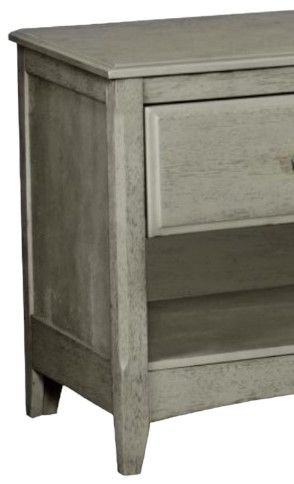 Night & Day Furniture™ Spices Secret 2 Brushed Driftwood Nightstand-1