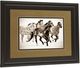 Classy Living Carol Walker Painted Horses Run Wall Art-3