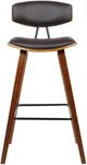 Armen Living Fox Brown/Walnut Counter Stool-4