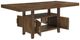 Steve Silver Co. Garland 5-Piece Distressed Toffee/Gray Counter Height Dining Table Set-4