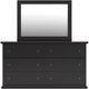 Signature Design by Ashley® Maribel Black Dresser and Mirror-1