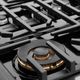 ZLINE Paramount 36" Black Stainless Steel Gas Cooktop -4