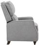 Homelegance® Loveland Gray Push Back Reclining Chair-3