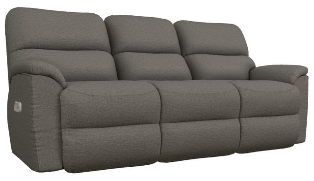 La-Z-Boy® Brooks Charcoal Power Reclining Sofa with Headrest-0
