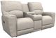La-Z-Boy® Cassian Oyster Manual Reclining Loveseat with Console-0