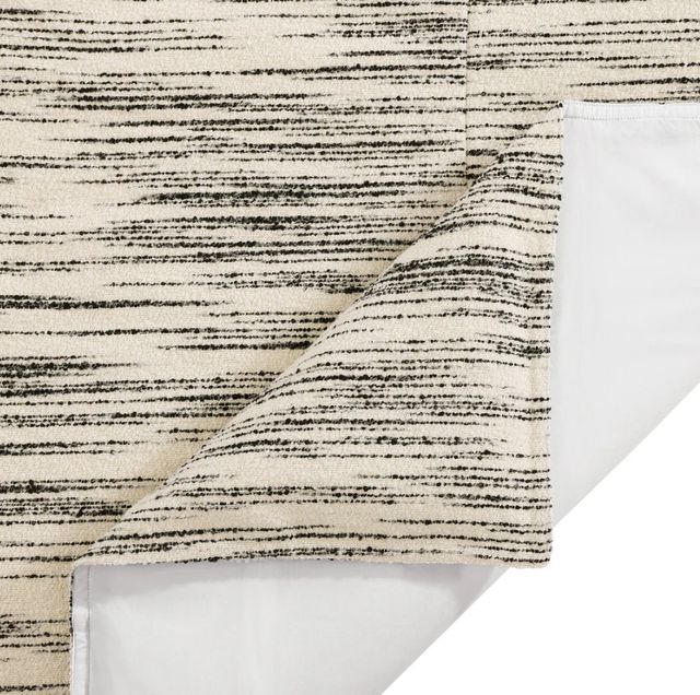 HiEnd Accents Cosmo 3-Piece Black/Ivory Queen Duvet Cover Set-4