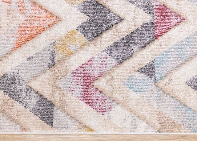 Kalora Interiors Folio Cream/Grey 5'x8' Area Rug-3