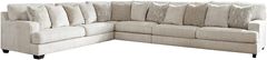 Signature Design by Ashley® Rawcliffe 4-Piece Parchment Sectional
