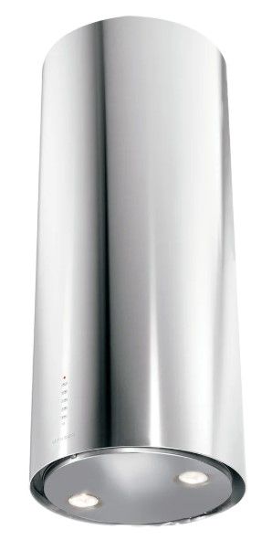 Faber Cylindra Isola 15" Stainless Steel Island Range Hood-0