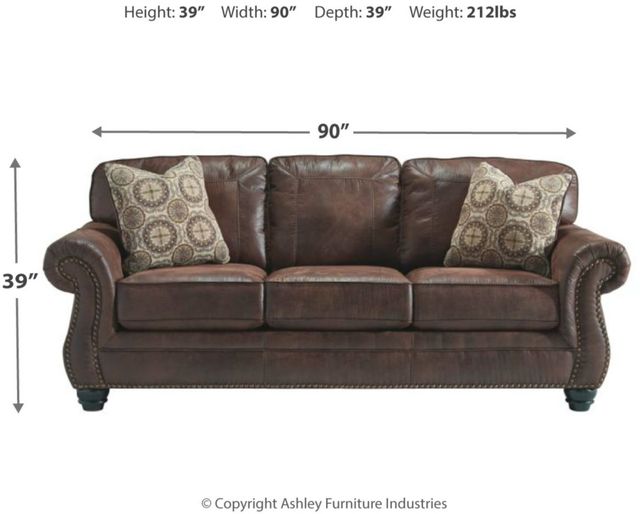 Benchcraft® Breville Espresso Queen Sleeper Sofa-4
