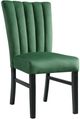 Elements International Bellini Emerald Side Chair-0