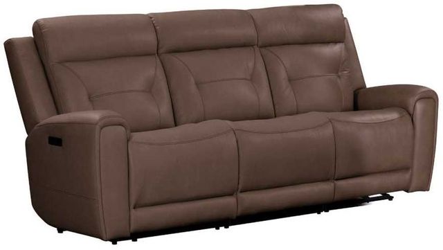 Liberty Furniture Beckham Aline Saddle Leather Power Reclining Sofa-0