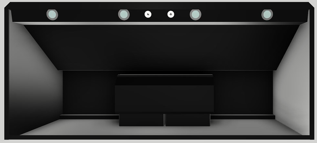Vent-A-Hood® 54" Wall Mount Range Hood-Black-4