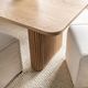 Classic Home Vander Brown 84" Dining Table-5