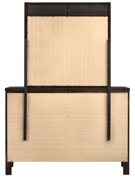 Coaster® Carlton Cappuccino Dresser and Mirror Set-3