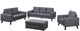 Mazin Furniture Evelyn Neutral Gray Ottoman-1
