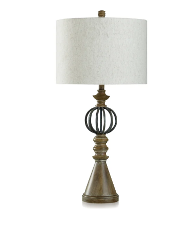 Stylecraft Cityscape Bronze Traditional Table Lamp-0
