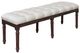 Cottage Creek Furniture Arlington Beige/Pastel Brown Bench-0