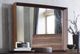 American Wholesale Furniture Urban Brown Mirror-0