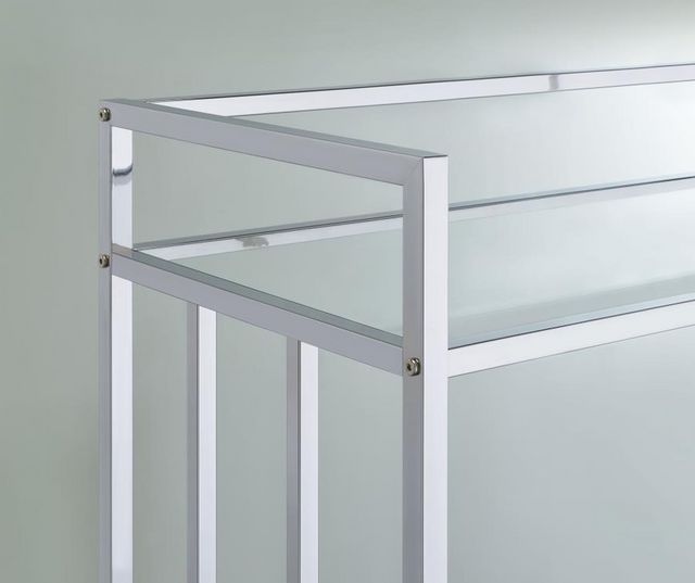 Coaster® Cara Chrome Bar Cart-3