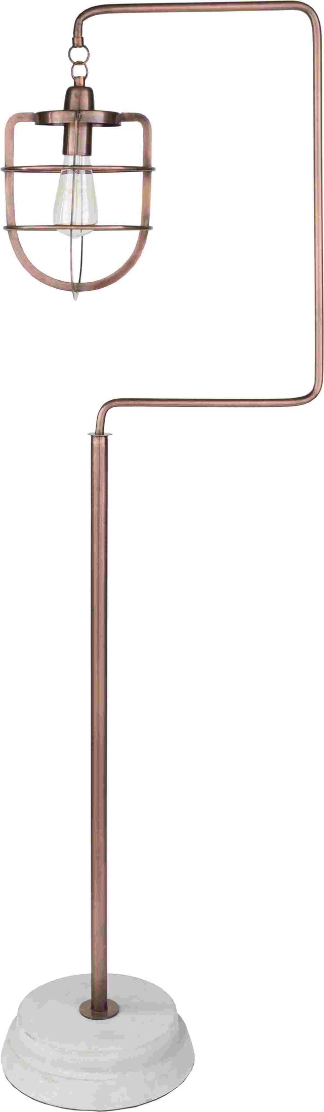 Surya Omar Copper Floor Lamp-0