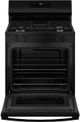 GE® 400 Series 30" Black Freestanding Gas Range-1