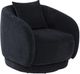 Coaster® Arnaud Navy Upholstered Swivel Accent Chair-0