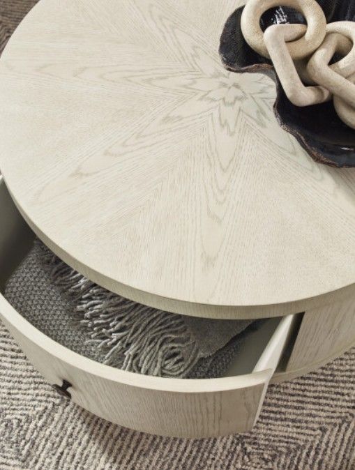 Hammary® Portrait Flat White Storage Coffee Table-2