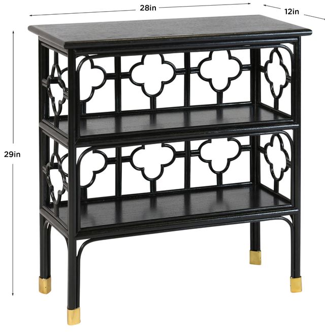 Stylecraft Tamara Day Black Brilliance Clover Shelf-1