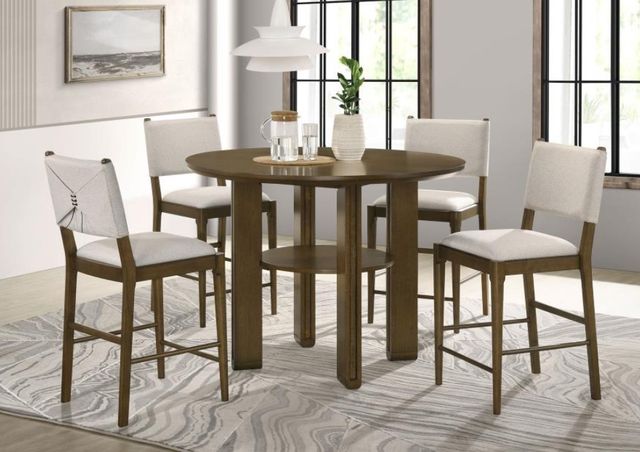 Coaster® Ottowa Brown Counter Height Dining Table-4