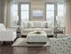 Fusion Furniture Faya Heather Gray Accent Chair-1