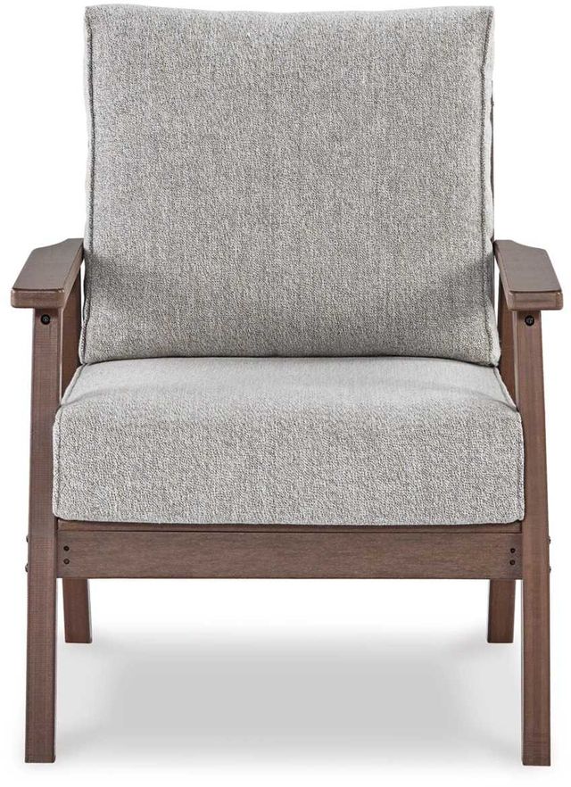 Signature Design by Ashley® Emmeline Beige/Brown Outdoor Lounge Chair-1