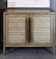 YHD Gemi Brown 2-Door Chest-1