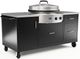 Evo® 70" Black Grill Cart -2