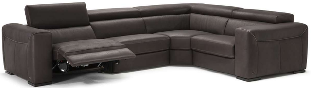 Natuzzi Editions Forza 4-Piece Reclining Sectional-0