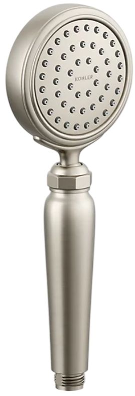 KOHLER® Artifacts® Vibrant Brushed Nickel 2.5 GPM Single-Function Handshower-0