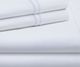 Malouf® Woven Supima® Premium Cotton White Twin Sheet Set-0