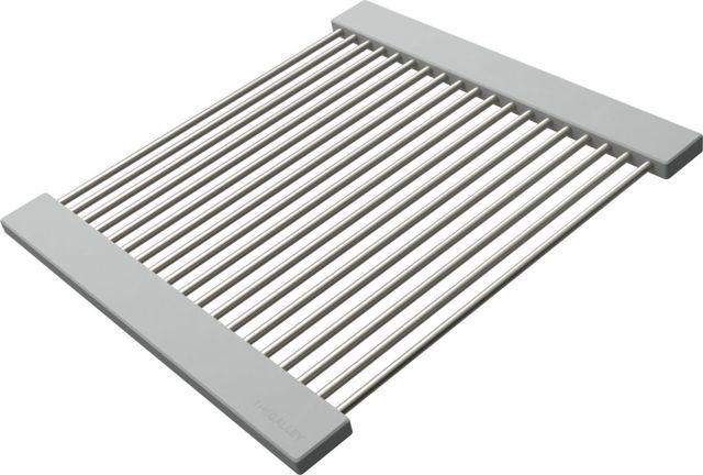The Galley® Exclusive Gray Resin Dual Tier Drying Rack-0